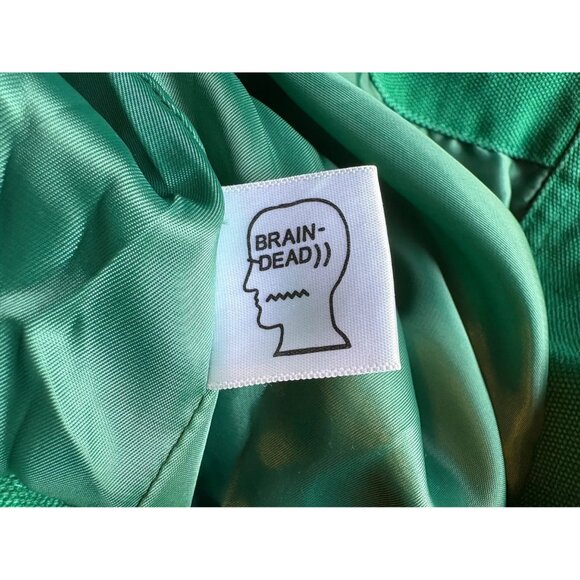 NWT Brain Dead x Them Team Jacket, Green, Size: Medium - Picture 7 of 9